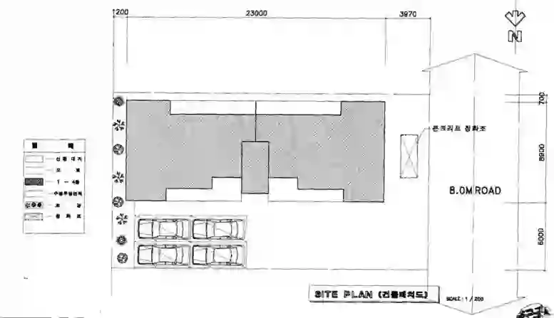 서인골든빌라7차 배치도 이미지